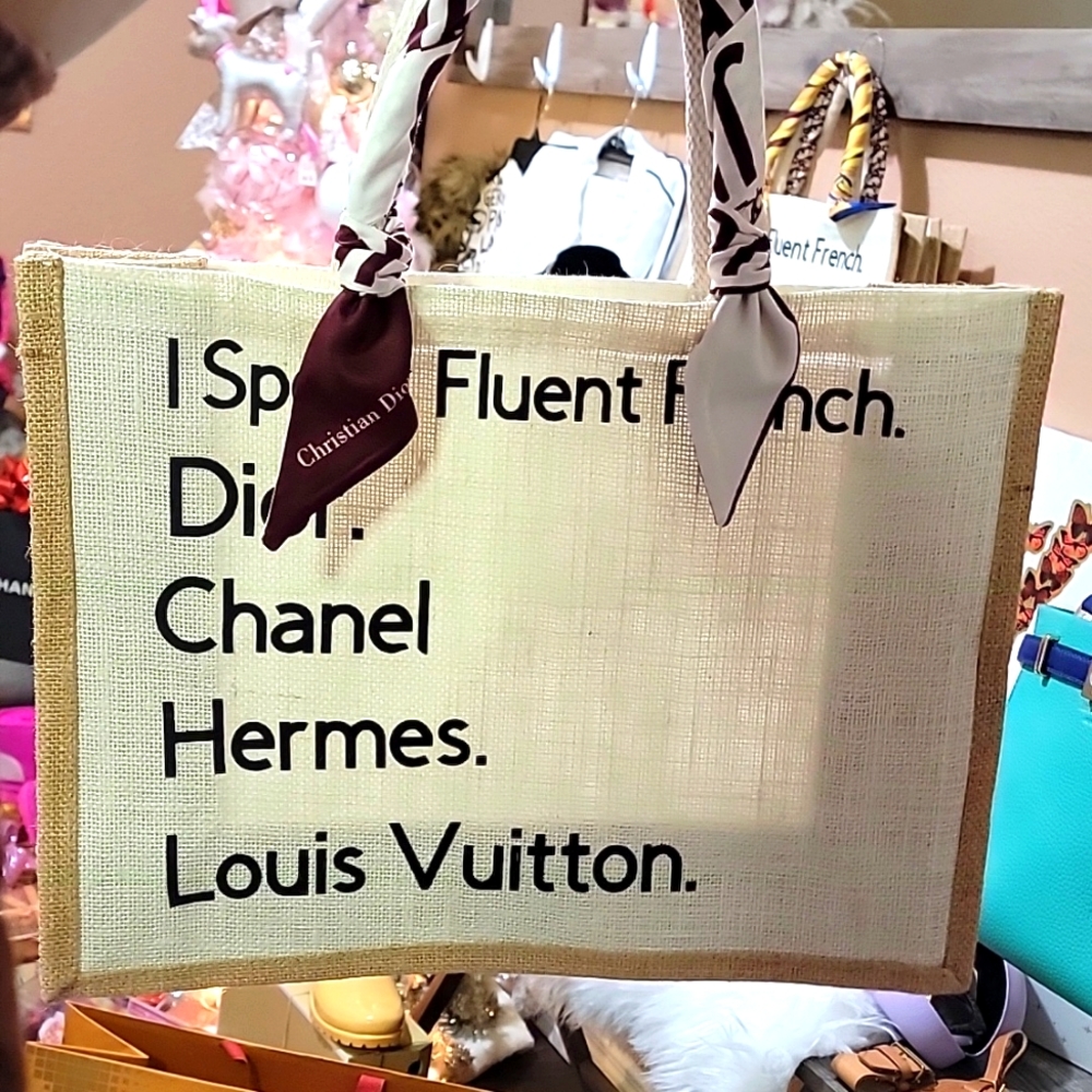 I SPEAK FLUENT FRENCH BAGS
